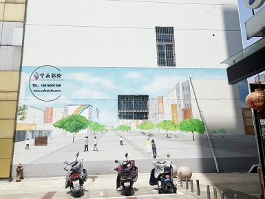 步行街懷舊畫(huà)面